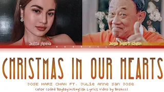 Jose Mari Chan - 'Christmas In Our Hearts' (ft. Julie Anne San Jose) Color Coded BAY/ENG Lyrics