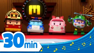 Robocar POLI Theme Songs│Opening Song Winter ver.│30 Min│Car Song│Robocar POLI - Nursery Rhymes