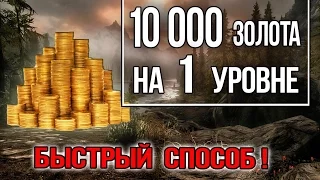 Skyrim - 10000 ЗОЛОТА в начале игры на Легендарной сложности "Секретный тайник Гильдии воров"