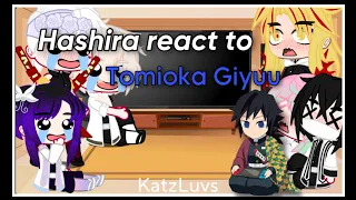 Hashira React to Tomioka Giyuu | Angst | Ships! | KatzLuvs