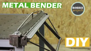 Homemade Sheet Metal Bender🔧[DIY]