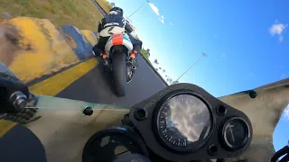 CBR250RR MC22 racing onboard