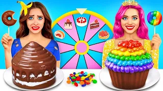 Desafio da Decoração de Bolos: Rico VS Pobre | Ideias Engraçadas Caro Vs Barato por RATATA