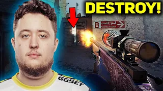 ZYWOO ПОКАЗАЛ, КАК УНИЧТОЖАТЬ НА DUST2! | CS2 POV - FACEIT ГЕЙМПЛЕЙ