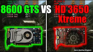 GeForce 8600 GTS vs Radeon HD 3650 Xtreme (Both 512 MB GDDR3) Test In 13 Games (Capture Card)