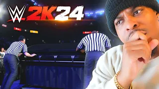 CASKET MATCH vs Kane Was CRAZY.. WWE 2K24 MyRise Walkthrough #2