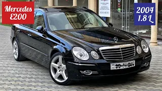 Mercedes E200, 2004-cü il satılır.