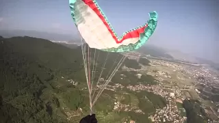 out of control Reserve parachute Toss Twist of Lines SAT fullstall japan 2013 9 13