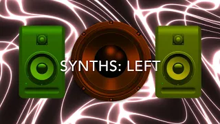 Stereo 2.1 Sound Test - Left, Right, Bass