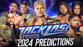 My WWE Backlash 2024 Match Card & Winners Predictions!