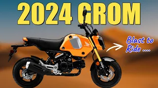 2024 HONDA GROM: More Fun and Customizable💥