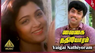 Rickshaw Mama Movie Songs | Vaigai Nathioram (Male) Video Song | Sathyaraj | Khusbhu | Ilaiyaraaja