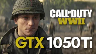 Call Of Duty World War 2 On GTX 1050 Ti + i5 3470 | Max Settings