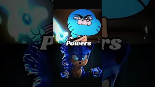 Gumball Vs Sonic #gumball #vs #sonic #1v1 #shorts #sonicmovie #tawog #edit #fyp