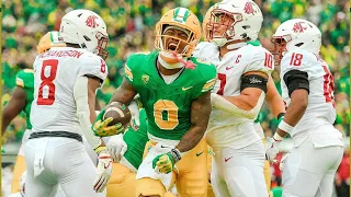 No. 9 Oregon vs. Washington State 1st Half Highlights | 2023 Football Season