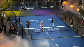 Paquito is on fire! Italy Major Premier Padel Roma, semifinale 15.07.2023