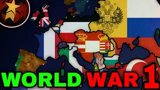 ACCURATE WW1 BORDERS EVENT BATTLE (Rise of Nations)