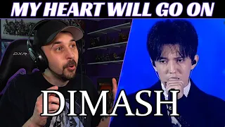 He's On Another Level! DIMASH REACTION - My Heart Will Go On