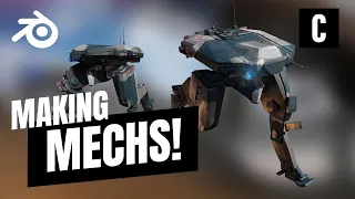 Making Mechs in Blender