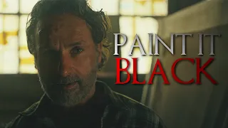 Rick Grimes Tribute || Paint It Black (TWD)