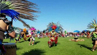 Huitzilopochtli - Aztec Dance at Chumash Pow Wow 2018