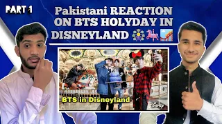 Pakistani Reaction ON BTS Holiday IN Disneyland 🎡🎠🎢  Hindi Dubbing | Run BTS Episode 51 part_1