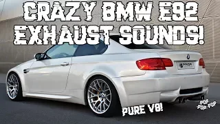 The CRAZIEST E92 M3 Exhaust Sound Ever | (LOUD!) Compilation