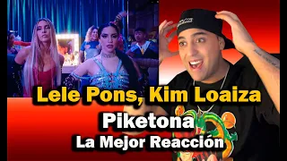 Lele Pons, Kim Loaiza - Piketona (Official Video) reacción
