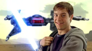 Tobey destroys Kylo Ren's Ship