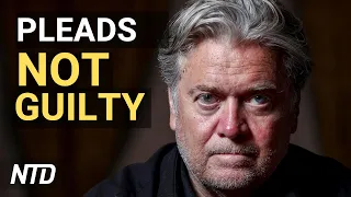 Bannon pleads not guilty; US re-imposes arms embargo on Iran; China plant leaks poisonous gas | NTD