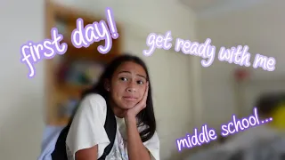 first day of middle school 2021! (6th grade) *grwm*