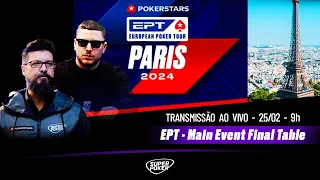 Final Table ♠️ €5K Main Event - PokerStars European Poker Tour - EPT Paris 2024 ♠️
