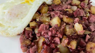 OLD SCHOOL CORN BEEF HASH /MONDAY MOTIVATIONAL MENU IDEAS SEGMENT