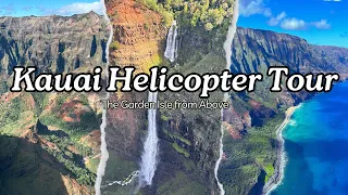 Doors Off Helicopter Ride over Kauai in 4K: Waimea Canyon + Na'Pali Coast +Jurassic Park + Hanalei