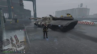 Grand Theft Auto V Tank Vs Tank #KhanJali Vs #Rhino