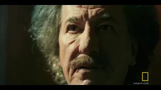 genius einstein lecture scene