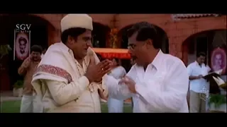 Rajahuli Rangayana Raghu came to meet Ashish Vidyarthi | Best Comedy Scenes of Kannada Movies