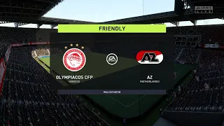 FIFA 22 | Olympiacos vs AZ Alkmaar - Club Friendly | 09/07/2022/ | Gameplay