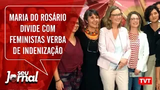 Maria do Rosário divide com feministas verba da indenização paga por Bolsonaro