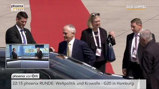 G20-Gipfel: James D. Bindenagel zur Ankunft der Regierungschefs am 06.07.17