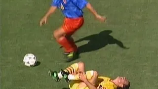 World Cup 1994. Group A. Romania - Columbia. Highlights.