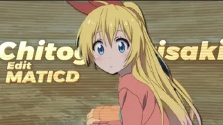 chitoge Kirisaki || Dandelions [AMV/Edit]💛