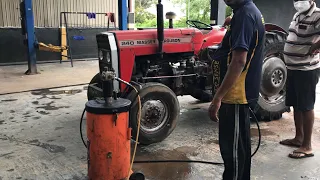 massey ferguson 240 tractor greasing
