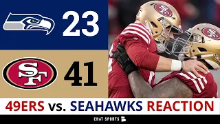 San Francisco 49ers News After HUGE WIN Over Seattle Seahawks In NFC Wild Card Round | 49ers Rumors