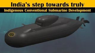 India progressing with Indigenous design & development of Conventional Submarine Design #indiannavy