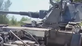 Полевой ремонт британской САУ AS-90 армией Украины