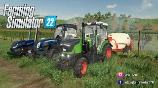 FS22 - PULVERIZANDO AS UVAS | Farming Simulator 22