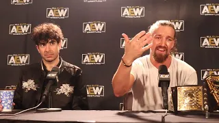 Jay White ANGRY During AEW X NJPW Forbidden Door Press Conference!