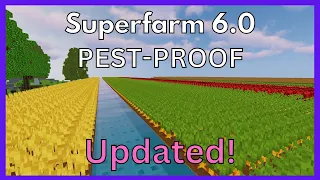 Pest-Proof Superfarm! Garden Hypixel Skyblock!