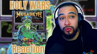 Hip-Hop Head's FIRST TIME Hearing MEGADETH: "Holy Wars... The Punishment Due" REACTION